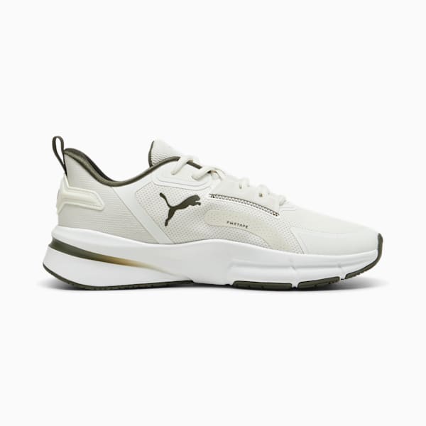 Zapatillas de training PWRFrame TR 3 para hombre, Vapor Gray-Dark Olive-PUMA White, large-ARG