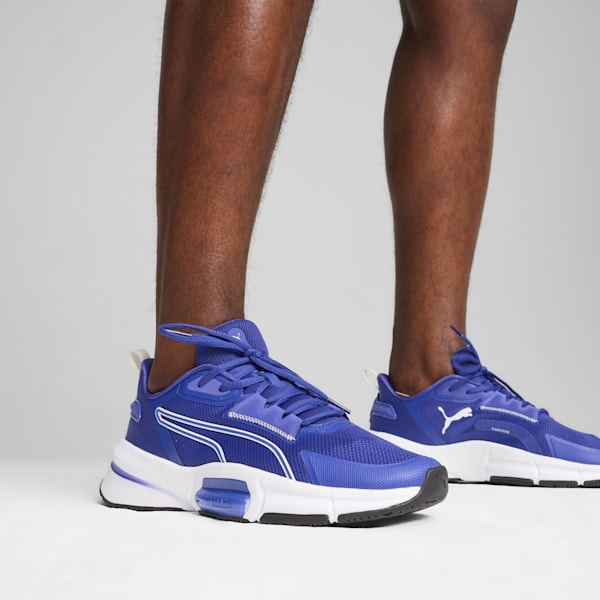 Zapatillas de training PWRFrame TR 3 para hombre, Lapis Lazuli-PUMA White-Vapor Gray, large-ARG