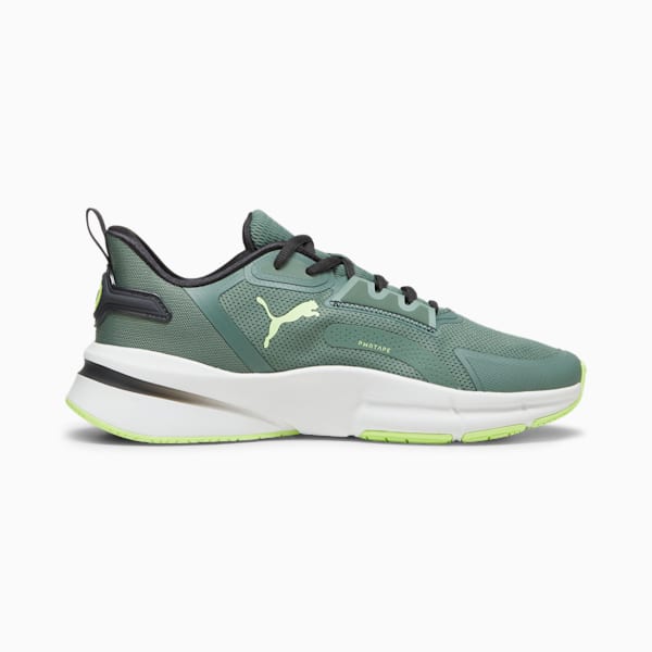 Zapatillas de training PWRFrame TR 3 para hombre, Eucalyptus-Fizzy Apple-PUMA White, large-ARG