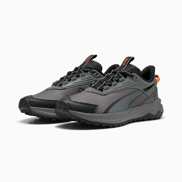 Extend Lite Trail Running Shoes, Cool Dark Gray-PUMA Black-Orange Glo, large-ZAF