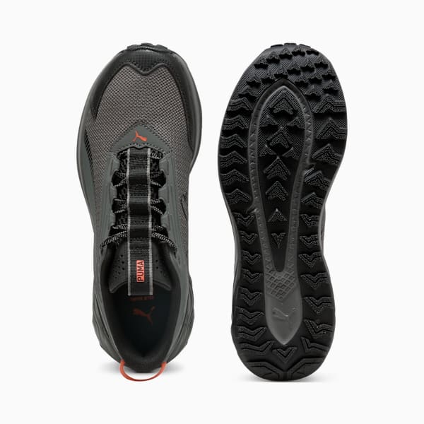 Extend Lite Trail Running Shoes, Cool Dark Gray-PUMA Black-Orange Glo, large-ZAF