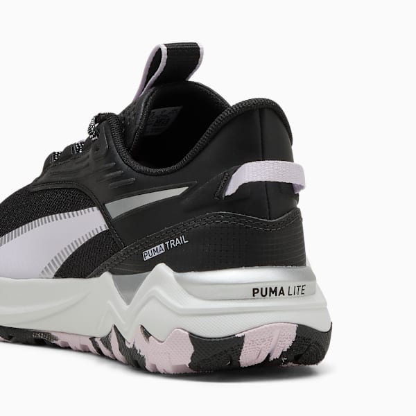 Extend Lite Trail Running Shoes, PUMA Black-Lilac Frost, large-ZAF