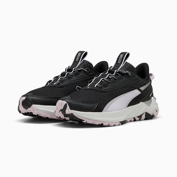 Extend Lite Trail Running Shoes, PUMA Black-Lilac Frost, large-ZAF