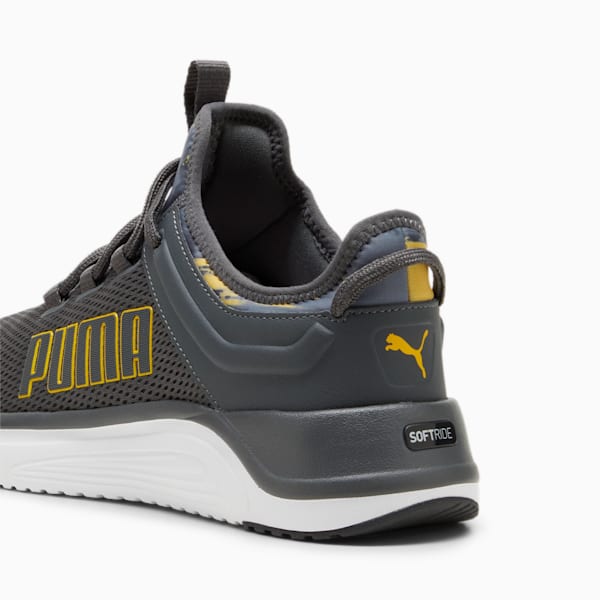 SOFTRIDE Astro Slip MetaCamo Running Shoes, Shadow Gray-Yellow Sizzle-PUMA White-PUMA Black, large-ZAF