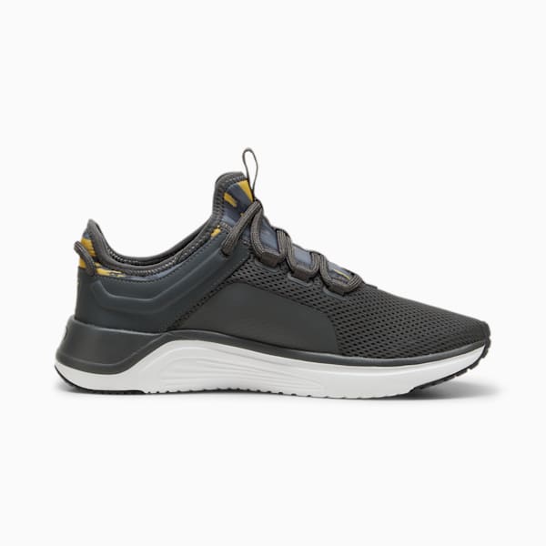 SOFTRIDE Astro Slip MetaCamo Running Shoes, Shadow Gray-Yellow Sizzle-PUMA White-PUMA Black, large-ZAF