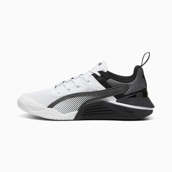 Fuse 3.0 Women's Training Shoes, PUMA White-PUMA Black, large-ZAF