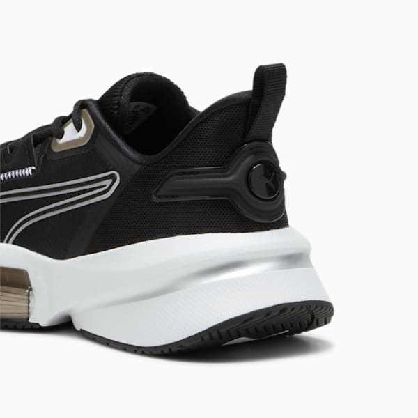Zapatillas de training PWRFrame TR 3 para mujer, PUMA Black-PUMA Silver-PUMA White, large-ARG