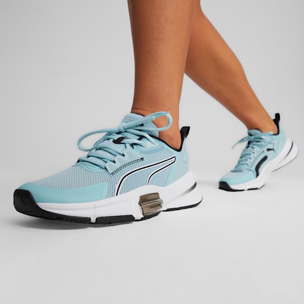Zapatillas de training PWRFrame TR 3 para mujer, Turquoise Surf-PUMA Black, large-ARG