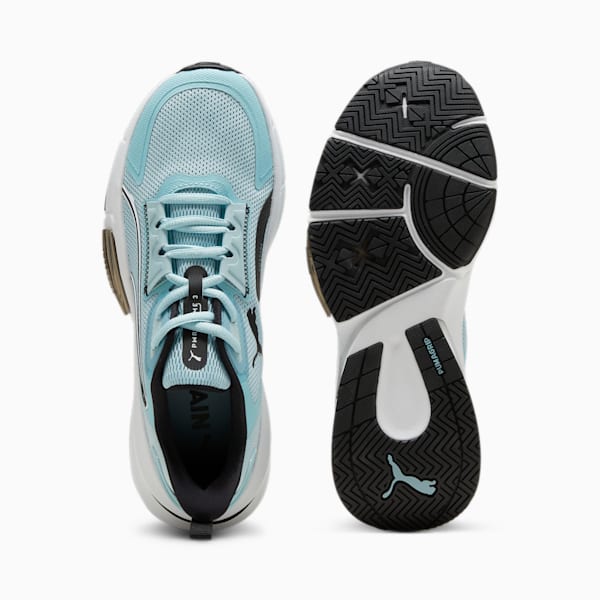 Zapatillas de training PWRFrame TR 3 para mujer, Turquoise Surf-PUMA Black, large-ARG