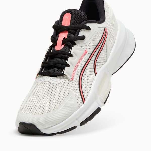 Zapatillas de training PWRFrame TR 3 para mujer, Vapor Gray-PUMA Black-Sunset Glow, large-ARG