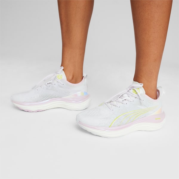 Zapatillas de running ForeverRun NITRO para mujer, PUMA White-Grape Mist-Silver Mist, large-ARG