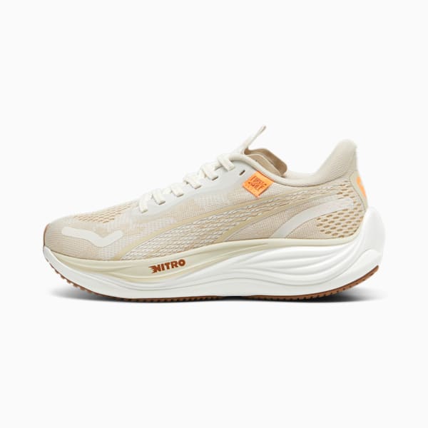 Velocity NITRO™ Women's Running Shoes, Vapor Gray-Putty-Neon Citrus, large-ZAF