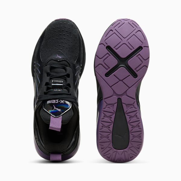 Zapatillas de running para mujer X-Cell Action Metachromatic, PUMA Black-Crushed Berry, large-ARG