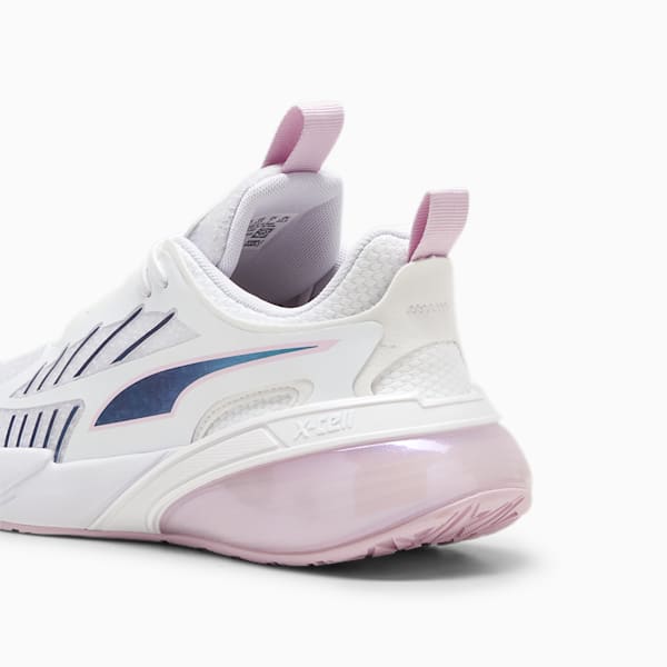 Zapatillas de running para mujer X-Cell Action Metachromatic, PUMA White-Grape Mist, large-ARG
