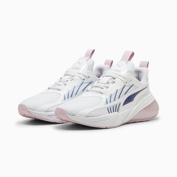 Zapatillas de running para mujer X-Cell Action Metachromatic, PUMA White-Grape Mist, large-ARG