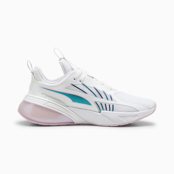 Zapatillas de running para mujer X-Cell Action Metachromatic, PUMA White-Grape Mist, large-ARG