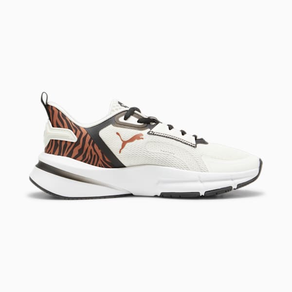 Zapatillas de training PWRFrame TR 3 para mujer, Warm White-PUMA Black-Teak, large-ARG