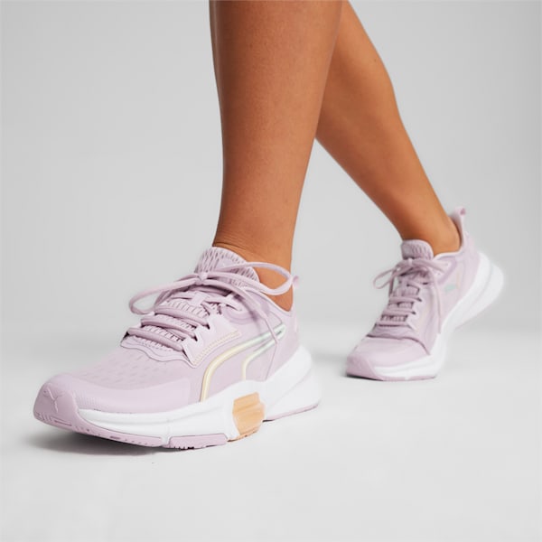 Zapatillas de training para mujer PWRFrame TR™, Grape Mist-Sugared Almond, large-ARG