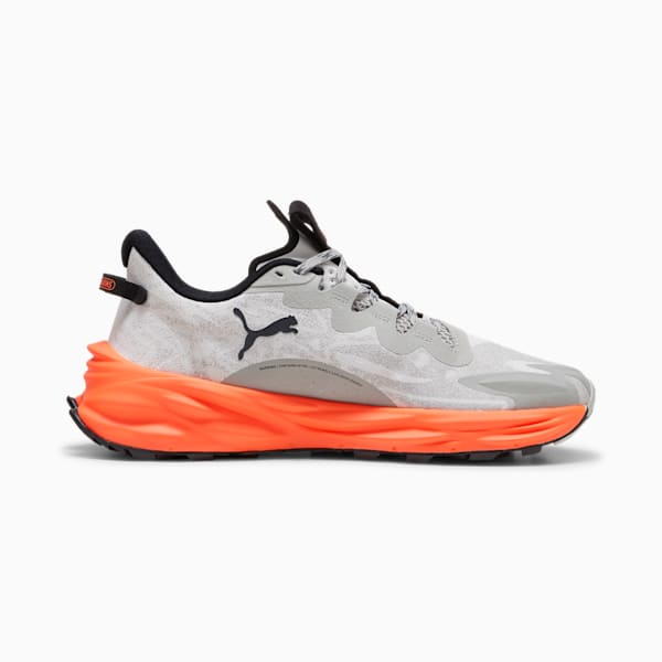 Fast-Trac NITRO™ 3 Trail Running Shoes Men, Smokey Gray-Flame Flicker-PUMA Black, large-ZAF