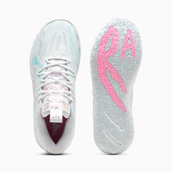 Zapatillas de basketball MB.03 Iridescent, PUMA White-Dewdrop, large-ARG