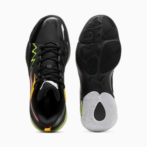 Zapatillas de basketball Genetics, PUMA Black-For All Time Red, large-ARG