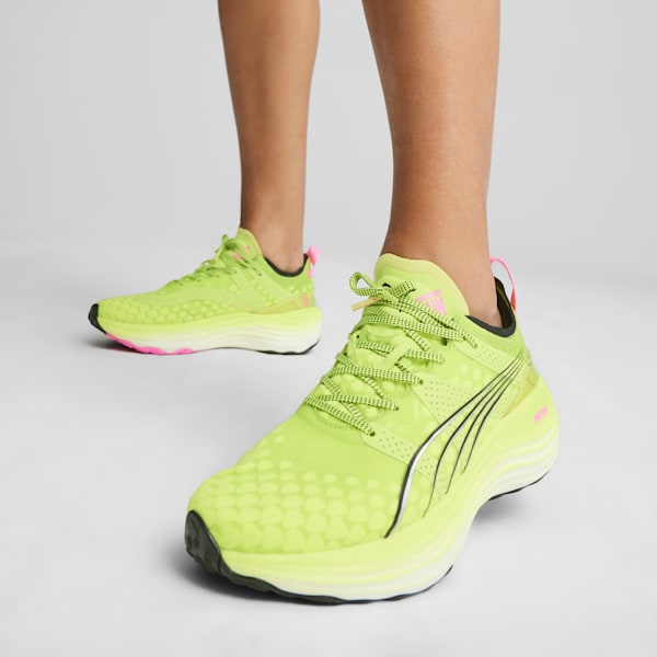 Zapatillas de running para mujer ForeverRun NITRO™, Lime Pow-Electric Lime-PUMA Black, large-ARG