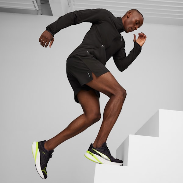Magnify NITRO™ 2 Running Shoes Men, PUMA Black-Lime Pow, large-ZAF