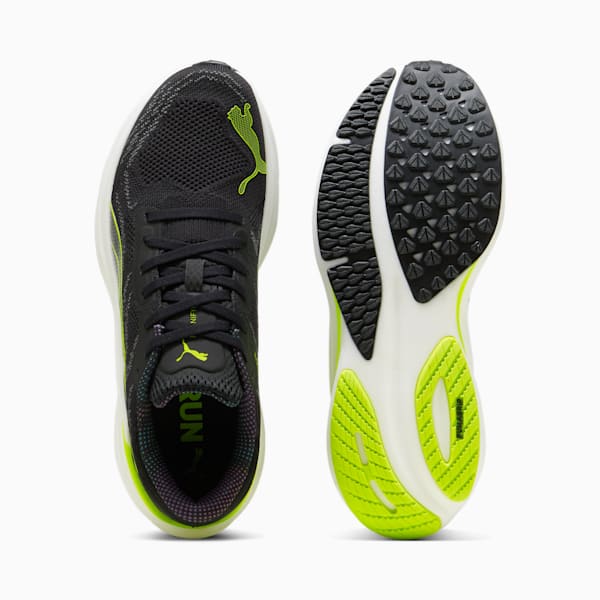 Zapatillas de running Magnify NITRO™ 2, PUMA Black-Lime Pow, large-ARG