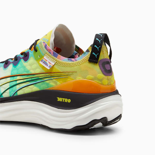 Zapatillas de running ForeverRun NITRO™ para hombre, PUMA White-Court Yellow-PUMA Black, large-ARG