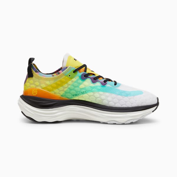 Zapatillas de running ForeverRun NITRO™ para hombre, PUMA White-Court Yellow-PUMA Black, large-ARG