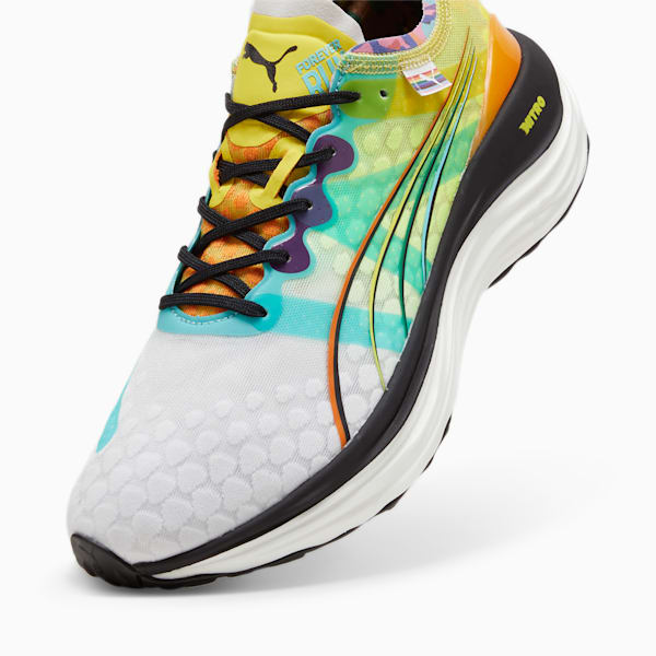 Zapatillas de running ForeverRun NITRO™ para hombre, PUMA White-Court Yellow-PUMA Black, large-ARG