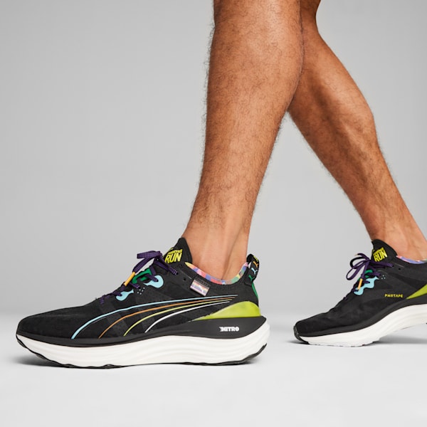 Zapatillas de running ForeverRun NITRO™ para hombre, PUMA Black-PUMA White, large-ARG