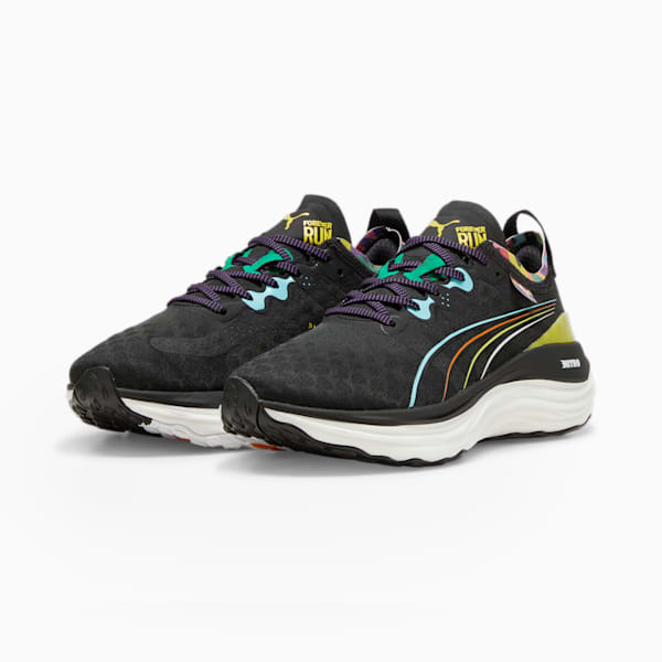Zapatillas de running ForeverRun NITRO™ para mujer, PUMA Black-PUMA White, large-ARG