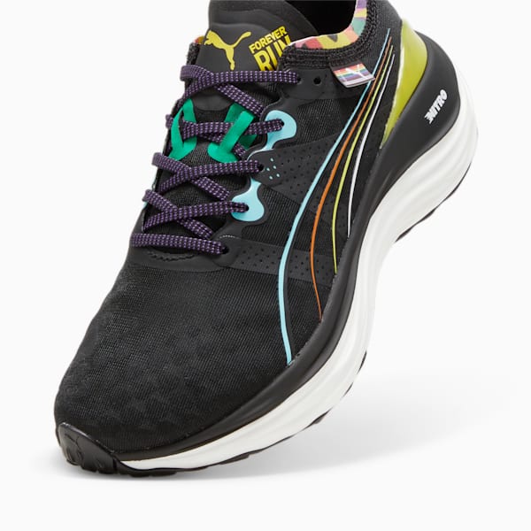 Zapatillas de running ForeverRun NITRO™ para mujer, PUMA Black-PUMA White, large-ARG
