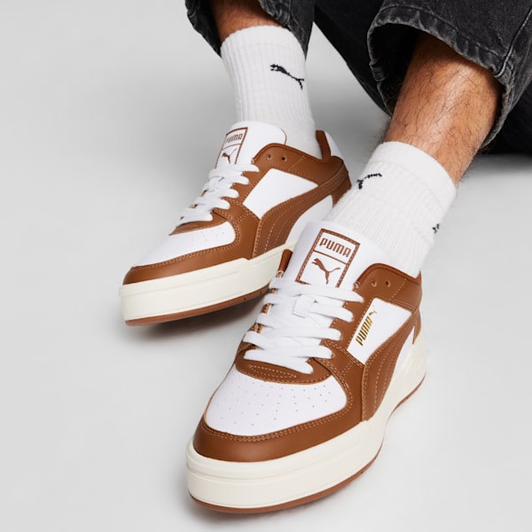 CA Pro Classic Trainers, PUMA White-Teak, large-ZAF