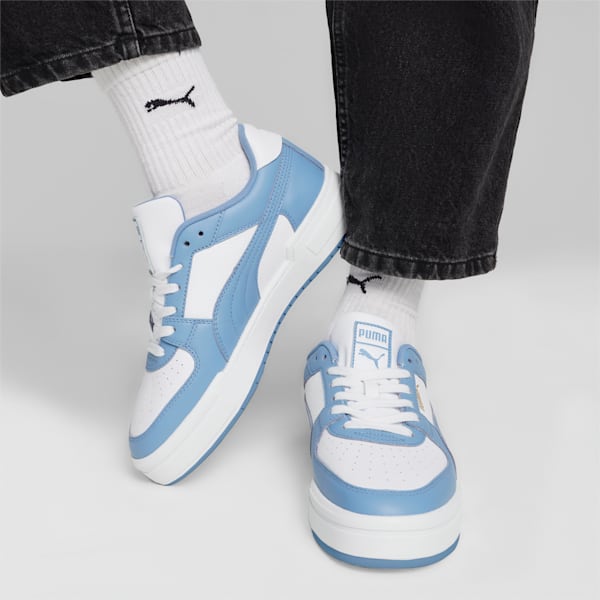 CA Pro Classic Trainers, PUMA White-Zen Blue, large-ZAF