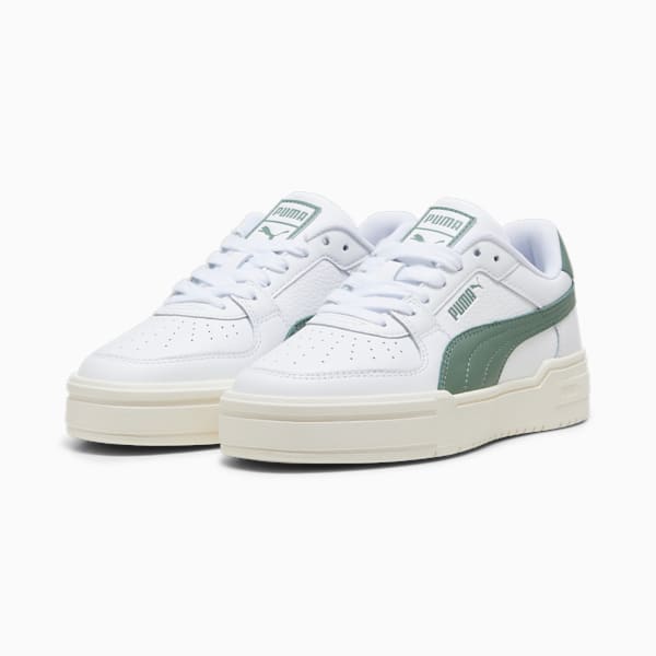 CA Pro Classic Trainers, PUMA White-Eucalyptus-Warm White, large-ZAF
