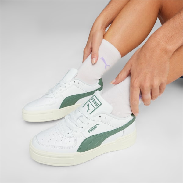 CA Pro Classic Trainers, PUMA White-Eucalyptus-Warm White, large-ZAF