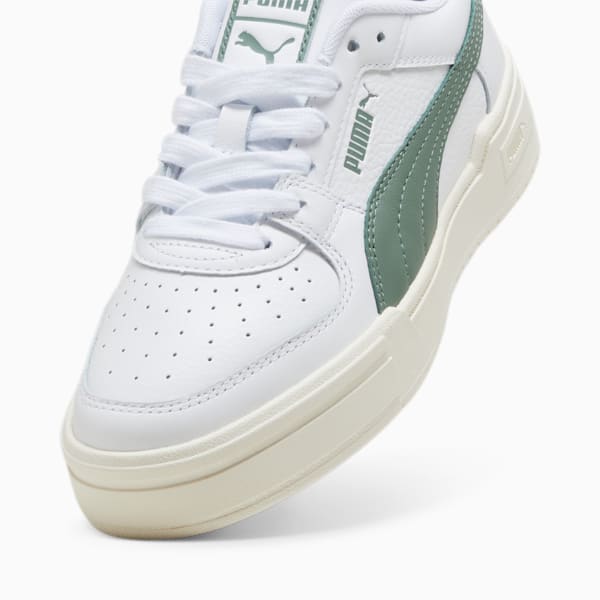 CA Pro Classic Trainers, PUMA White-Eucalyptus-Warm White, large-ZAF