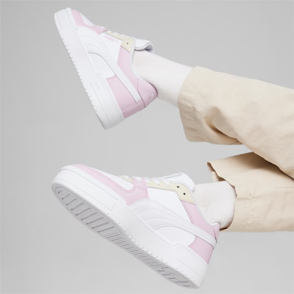 CA Pro Classic Trainers, PUMA White-Grape Mist-Alpine Snow, large-ZAF