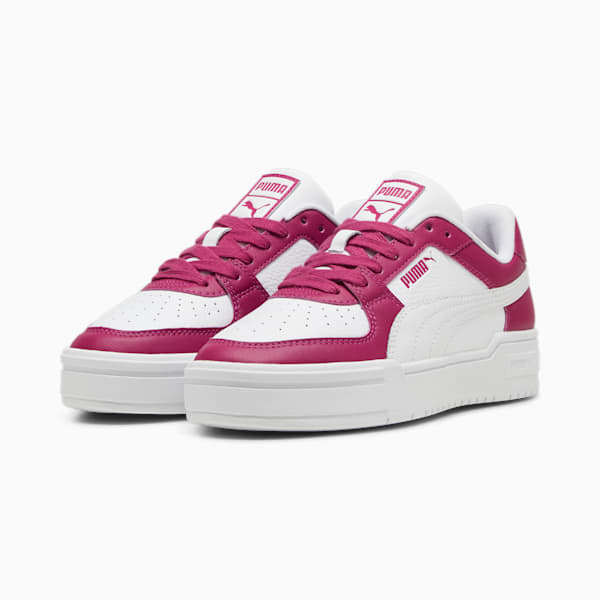 CA Pro Classic Trainers, PUMA White-Magenta Gleam, large-ZAF