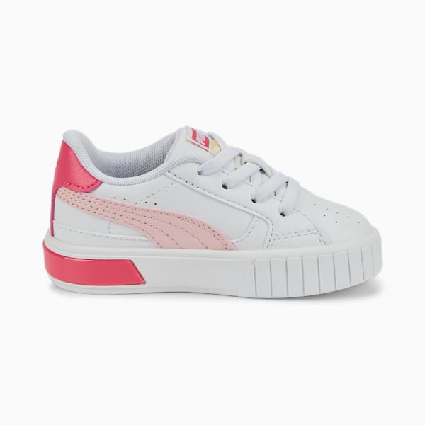Zapatillas Cali Star AC para bebés, Puma White-Almond Blossom-Sunset Pink, large-ARG