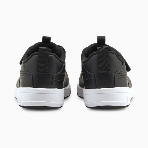 Multiflex SL V Kids' Trainers, Puma Black-Puma White, large-ZAF