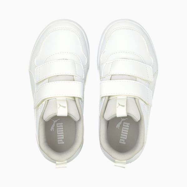 Multiflex SL V Kids' Trainers, Puma White-Puma White, large-ZAF