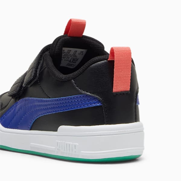 Multiflex SL V Kids' Trainers, PUMA Black-Lapis Lazuli, large-ZAF