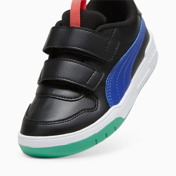 Multiflex SL V Kids' Trainers, PUMA Black-Lapis Lazuli, large-ZAF