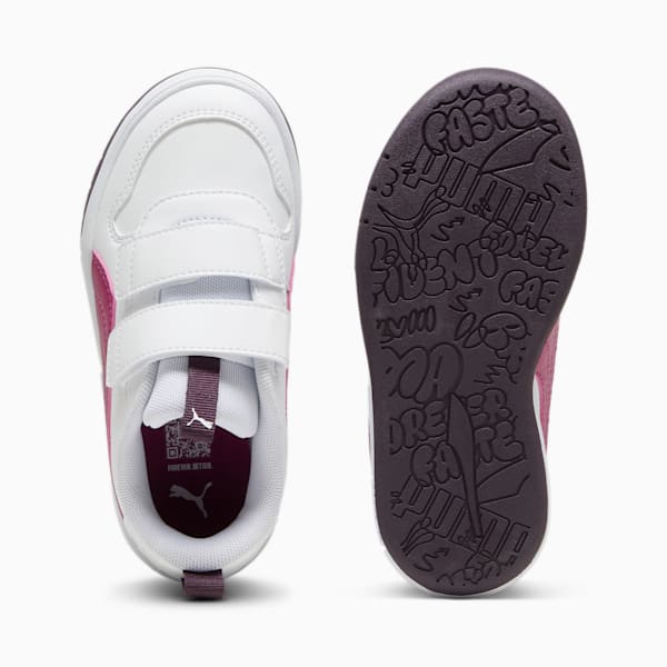 Multiflex SL V Kids' Trainers, PUMA White-Magenta Gleam, large-MEX
