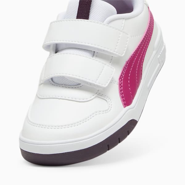 Multiflex SL V Kids' Trainers, PUMA White-Magenta Gleam, large-MEX