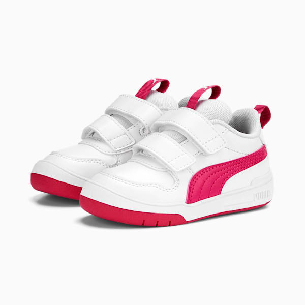 Multiflex SL V Babies' Trainers, PUMA White-Orchid Shadow, large-ZAF