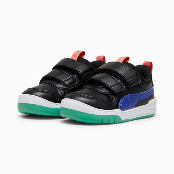 Multiflex SL V Babies' Trainers, PUMA Black-Lapis Lazuli, large-ZAF